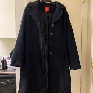 Oscar de la renta black coat